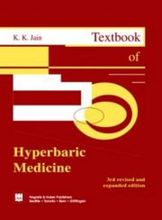 Cover of: Textbook of Hyperbaric Medicine