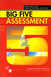 Big five assessment by Boele de Raad