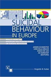 Cover of: Suicide and Suicide attempts in Europe:  Findings from the WHO/Euro Multicentre Study of Suicidal Behaviour (1st ed)