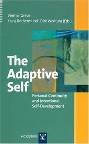 The Adaptive Self by Werner Greve