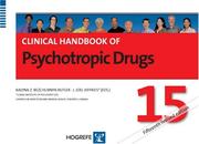 Cover of: Clinical Handbook of Psychotropic Drugs