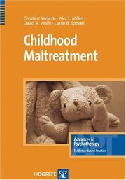 Childhood maltreatment by Christine Wekerle, Alec L. Miller, David A. Wolfe, Carrie B. Spindel
