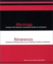 Cover of: Afterimage: Evocations of the Holocaust in Contemporary Canadian Arts and Literature