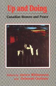 Cover of: Up and Doing: Canadian Women and Peace
