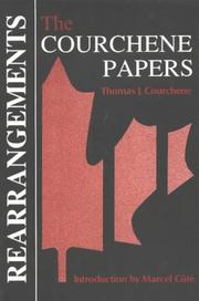 Cover of: Rearrangements: the Courchene papers