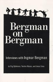 Cover of: Bergman on Bergman by Stig Bjorkman, Torsten Manns, Jones Sima