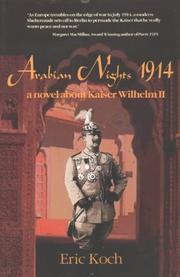 Cover of: Arabian nights, 1914: a novel about Kaiser Wilhelm II