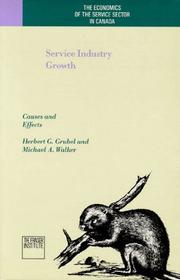 Cover of: Service industry growth: causes and effects