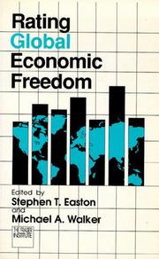 Cover of: Rating global economic freedom