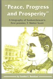 Cover of: Peace, progress, and prosperity by Gordon Barnhart