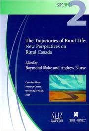 The trajectories of rural life by Raymond Benjamin Blake