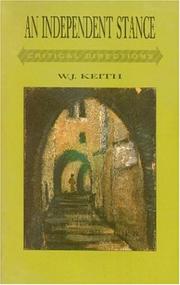 Cover of: An independent stance by W. J. Keith