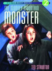 Cover of: The Monkey Mountain monster