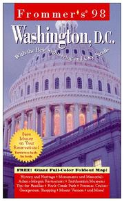 Cover of: Frommer's 98 Washington, D.C. by Elise Hartman Ford