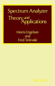 Cover of: Spectrum analyzer theory and applications