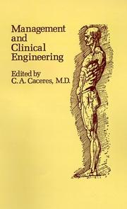 Cover of: Management and clinical engineering