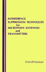 Cover of: Interference suppression techniques for microwave antennas and transmitters