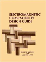Cover of: Electromagnetic Compatibility Design Guide: For Avionics and Related Ground Support Equipment (Radar Library)