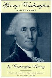 Cover of: George Washington by Washington Irving