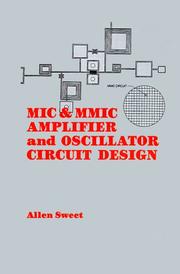 Cover of: MIC & MMIC amplifier and oscillator circuit design