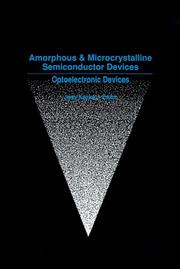 Cover of: Amorphous and microcrystalline semiconductor devices by Jerzy Kanicki, editor.