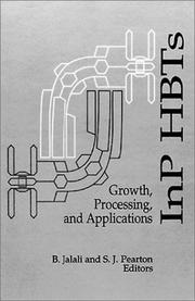 Cover of: InP HBTs: Growth, Processing, and Applications