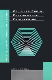 Cover of: Cellular radio performance engineering