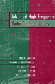 Cover of: Advanced high-frequency radio communications by Eric E. Johnson ... [et al.].