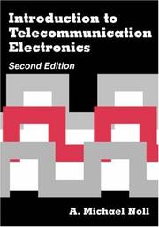 Cover of: Introduction to telecommunication electronics