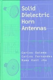Cover of: Solid dielectric horn antennas