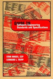 Cover of: Guide to software engineering standards and specifications