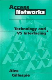 Cover of: Access networks: technology and V5 interfacing