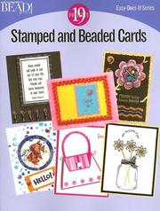 Cover of: Stamped And Beaded Cards (Easy-Does-It)