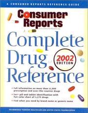 Cover of: Complete Drug Reference 1993 (Consumer Drug Reference) by United States Pharma