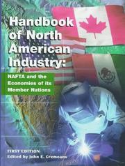 Handbook of North American Industry by John E. Cremeans