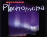Cover of: Critical Reading Series: Phenomena
