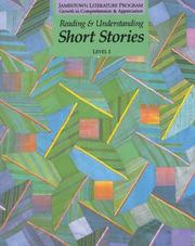Cover of: Reading & Understanding Short Stories: Level 1 (Jamestown Literature Program : Growth in Comprehension & Appreciation)
