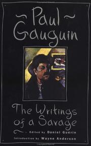 Cover of: The writings of a savage by Paul Gauguin