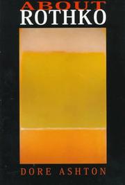 Cover of: About Rothko
