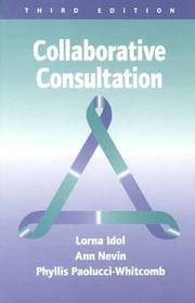 Cover of: Collaborative consultation by Lorna Idol