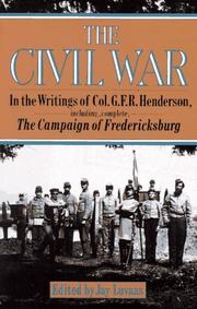 Cover of: The Civil War by G. F. R. Henderson