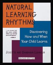 Cover of: Natural Learning Rhythms by Josette Luvmour, Josette Luvmour