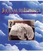 Cover of: Journal to Intimacy by Rose Offner