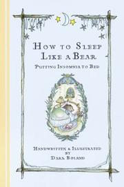 Cover of: How to Sleep Like a Bear by Dara Boland