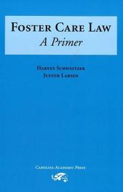 Cover of: Foster Care Law: A Primer