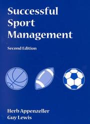 Cover of: Successful Sport Management