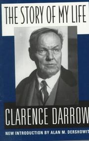 Cover of: The story of my life by Clarence Darrow