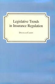 Cover of: Legislative trends in insurance regulation