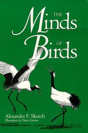 Cover of: The Minds of Birds (Louise Lindsey Merrick Natural Environment Series , No 23)