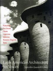 Cover of: Latin American Architecture: Six Voices (Studies in Architecture and Culture)